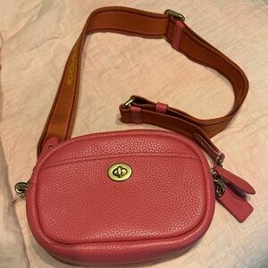 Coach Coral Leather Crossbody Bag